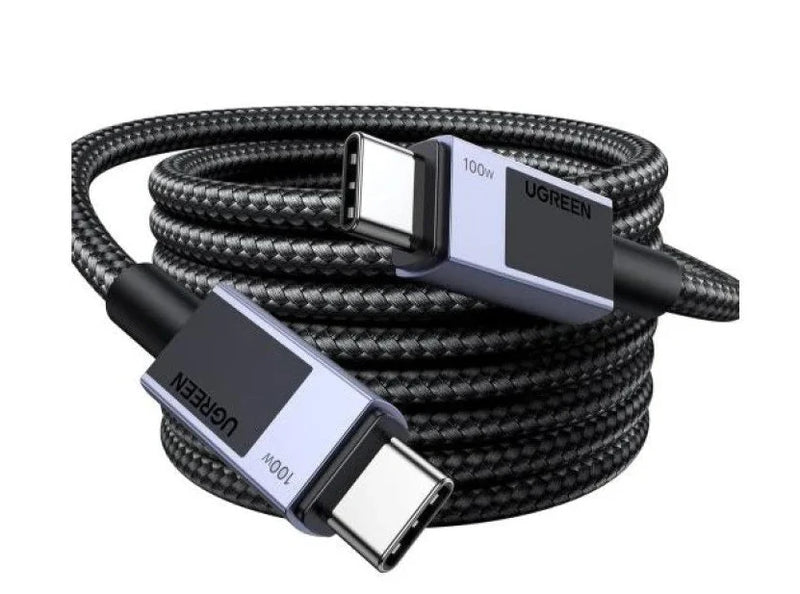 CABLE USB TIPO-C A TIPO-C UGREEN 45063 | CARGA RAPIDA | 100W