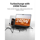 CABLE USB TIPO-C CABLETIME CU08L | 240W | 2M