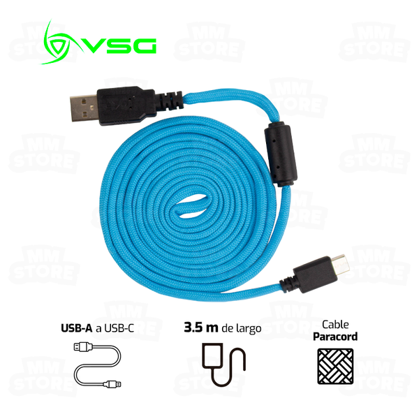 CABLE USB TIPO C VSG AZUL