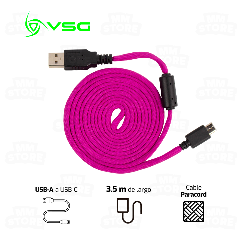 CABLE USB TIPO C VSG PURPURA