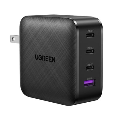 CARGADOR DE CARGA RAPIDA UGREEN 70773 | 65W | 1 USB-A | 3 USB TIPO C