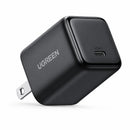 CARGADOR UGREEN X513 | 30W | TIPO-C | USB | NEGRO