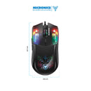 COMBO MICRONICS NEON MIC GT1000 | TECLADO + MOUSE | RGB | NEGRO