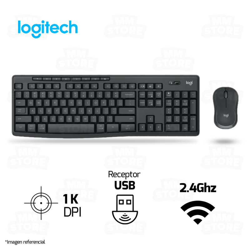 COMBO LOGITECH MK370 | INALAMBRICO | TECLADO + MOUSE