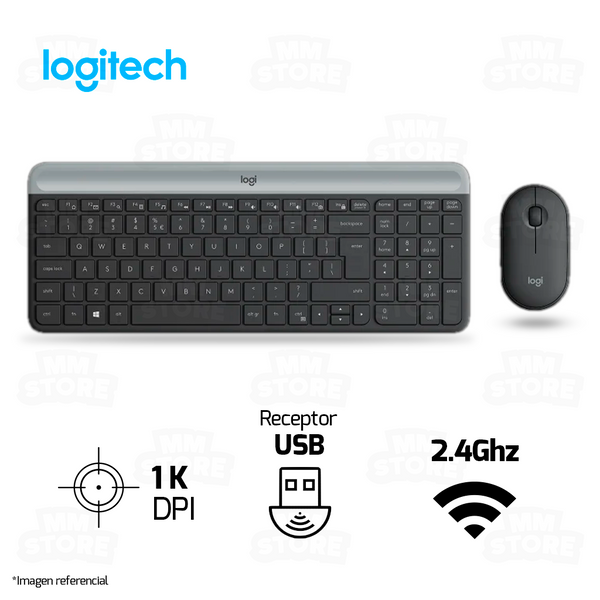 COMBO LOGITECH MK470 | INALAMBRICO | TECLADO + MOUSE