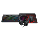 Kit Redragon 4 en 1 - S147-SP  | Teclado K515 Spanish + Mouse M724 + Auricular H211 + Pad P016