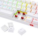 TECLADO REDRAGON DRAGONBORN K630 | ESPAÑOL | MECANICO | SW-RED | RGB | BLANCO