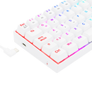 TECLADO REDRAGON DRAGONBORN K630 | ESPAÑOL | MECANICO | SW-RED | RGB | BLANCO