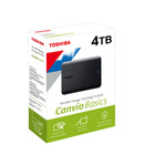 DISCO DURO EXTERNO TOSHIBA CANVIO BASIC 4TB NEGRO