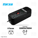 ESTABILIZADOR FORZA FVR-2202 | 2200VA/1100W | 8 TOMAS
