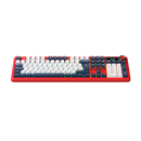 TECLADO AULA F108 PRO | ESPAÑOL | INALAMBRICO | MECANICO | SW-WIND SPIRIT | RGB | ROJO-BLANCO-GRIS