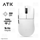 MOUSE ATK F1 PRO MAX | INALAMBRICO | 1000 Hz | BLANCO