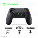 GAMEPAD T-DAGGER SCORPIO T-TGP802 | USB-BLUETOOTH | PLAY4 - PLAY3 - PC | NEGRO
