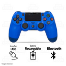 GAMEPAD DOUBLESHOCK | BLUETOOTH | PLAY4 | AZUL