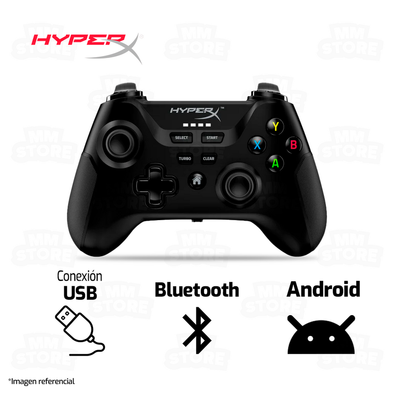 GAMEPAD HYPERX CLUTCH WIRELESS | USB - BLUETOOTH | PC - ANDROID