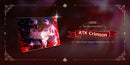 GLASS MOUSEPAD ATK CRIMSON | L | 490 X 420 X 4MM | LIMITED EDITION