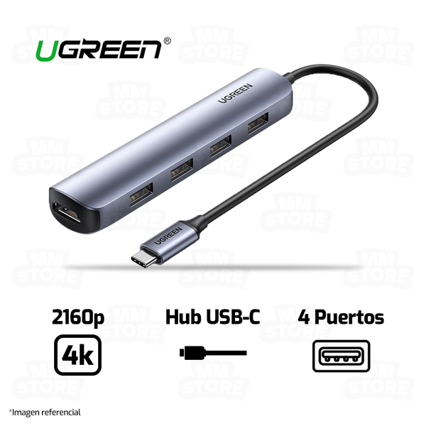 HUB USB HDMI 20197 | 3.0 | 4K | 4 PUERTOS