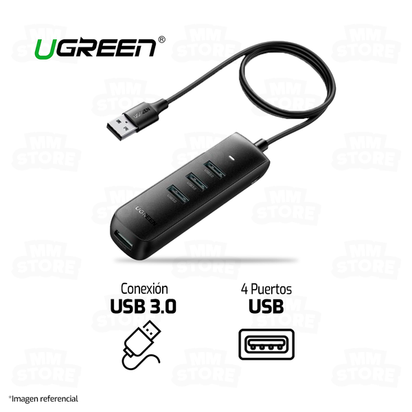 HUB USB UGREEN 10915 | 3.0 | 4 PUERTOS