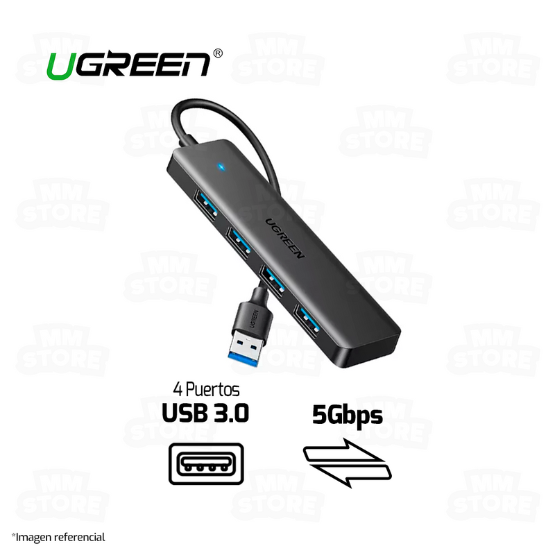 HUB USB UGREEN 25851 | 3.0 | 4 PUERTOS