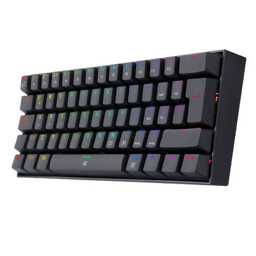 TECLADO REDRAGON DRAGONBORN K630 | ESPAÑOL | MECANICO | SW-RED | RGB | NEGRO