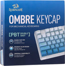 KEYCAPS REDRAGON GRADIENT PBT SP A134 | INGLES | AZUL