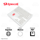 KEYCAPS REDRAGON SCARAB PUDDING | ESPAÑOL | BLANCO
