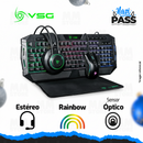 KIT 4 EN 1 VSG CRUX | TECLADO + MOUSE + AUDIFONO + PAD M