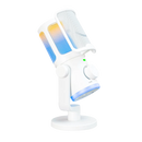 MICROFONO FIFINE AM6 | CONDENSADOR | RGB | BLANCO