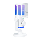 MICROFONO FIFINE AM6 | CONDENSADOR | RGB | BLANCO