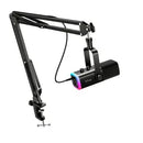 MICROFONO FIFINE AM9T + BRAZO | DINÁMICO | NEGRO