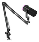 MICROFONO FIFINE AM9T + BRAZO | DINÁMICO | NEGRO