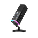 MICROFONO HAVIT GK71 | CONDENSADOR | RGB | NEGRO