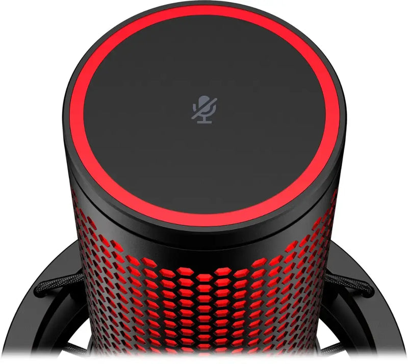 MICROFONO HYPERX QUADCAST 2 | USB | LED ROJO