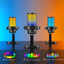 MICROFONO MAONO DGM20 | RGB | CONDENSADOR | NEGRO