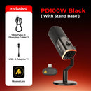 MICROFONO MAONO PD100W | DINÁMICO | RGB | NEGRO | (6 MESES)