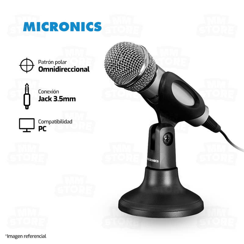 MICROFONO MICRONICS ERUDITO MIC P801 | 3.5MM