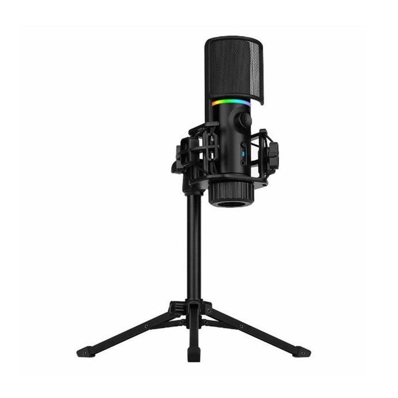 MICROFONO STREAMPLIFY + TRIPODE MIC-48-RGB-MA-BK | USB | RGB