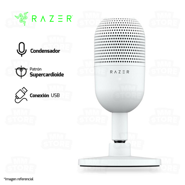 MICROFONO RAZER SEIREN V3 MINI | USB | BLANCO