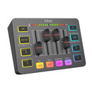 MEZCLADOR DE SONIDO MIXER FIFINE SC3 | RGB | NEGRO