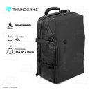 MOCHILA THUNDERX3 B17 BAG-BLACK-V1