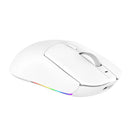 PRE-VENTA | MOUSE AJAZZ AJ139 V2 MC | INALAMBRICO | 12,000 DPI | RGB | BLANCO