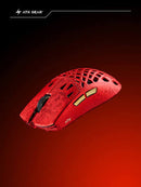 MOUSE ATK GHOST ULTIMATE + | INALAMBRICO | 42,000 DPI | 8,000 Hz | ROJO