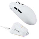 MOUSE ATTACK SHARK G3 PRO | BASE DE CARGA| INALAMBRICO | 25,000 DPI | BLANCO