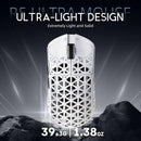 MOUSE ATTACK SHARK R5 ULTRA CARBON | INALAMBRICO | 8,000 Hz | 42,000 DPI | BLANCO