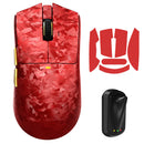 PRE-VENTA | MOUSE ATTACK SHARK X11 ULTRA CARBON | INALAMBRICO | 8,000 Hz | 42,000 DPI | ROJO