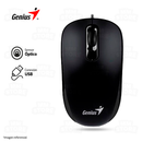 MOUSE GENIUS DX-110 | 1,000 DPI | NEGRO