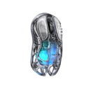 MOUSE GRAVASTAR MERCURY M2 | INALAMBRICO | 26,000 DPI | TRANSPARENT-BLACK