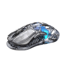 MOUSE GRAVASTAR MERCURY M2 | INALAMBRICO | 26,000 DPI | TRANSPARENT-BLACK