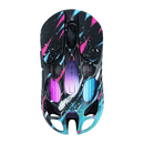 MOUSE GRAVASTAR MERCURY X PRO | INALAMBRICO | 8000 HZ | 32,000 DPI | NEON-GRAFFITI
