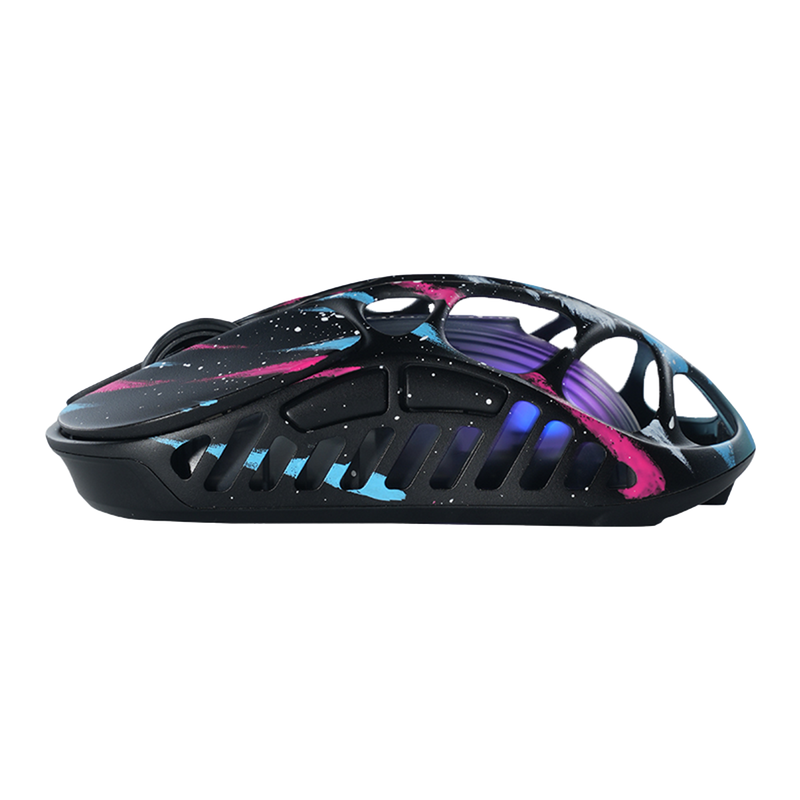 MOUSE GRAVASTAR MERCURY X PRO | INALAMBRICO | 8000 HZ | 32,000 DPI | NEON-GRAFFITI